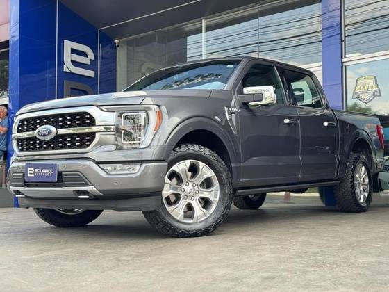 FORD F-150 5.0 V8 GASOLINA CD PLATINUM FX4 AUTOMÁTICO FORD F-150 5.0 V8 GASOLINA CD PLATINUM FX4 AUTOMÁTICO